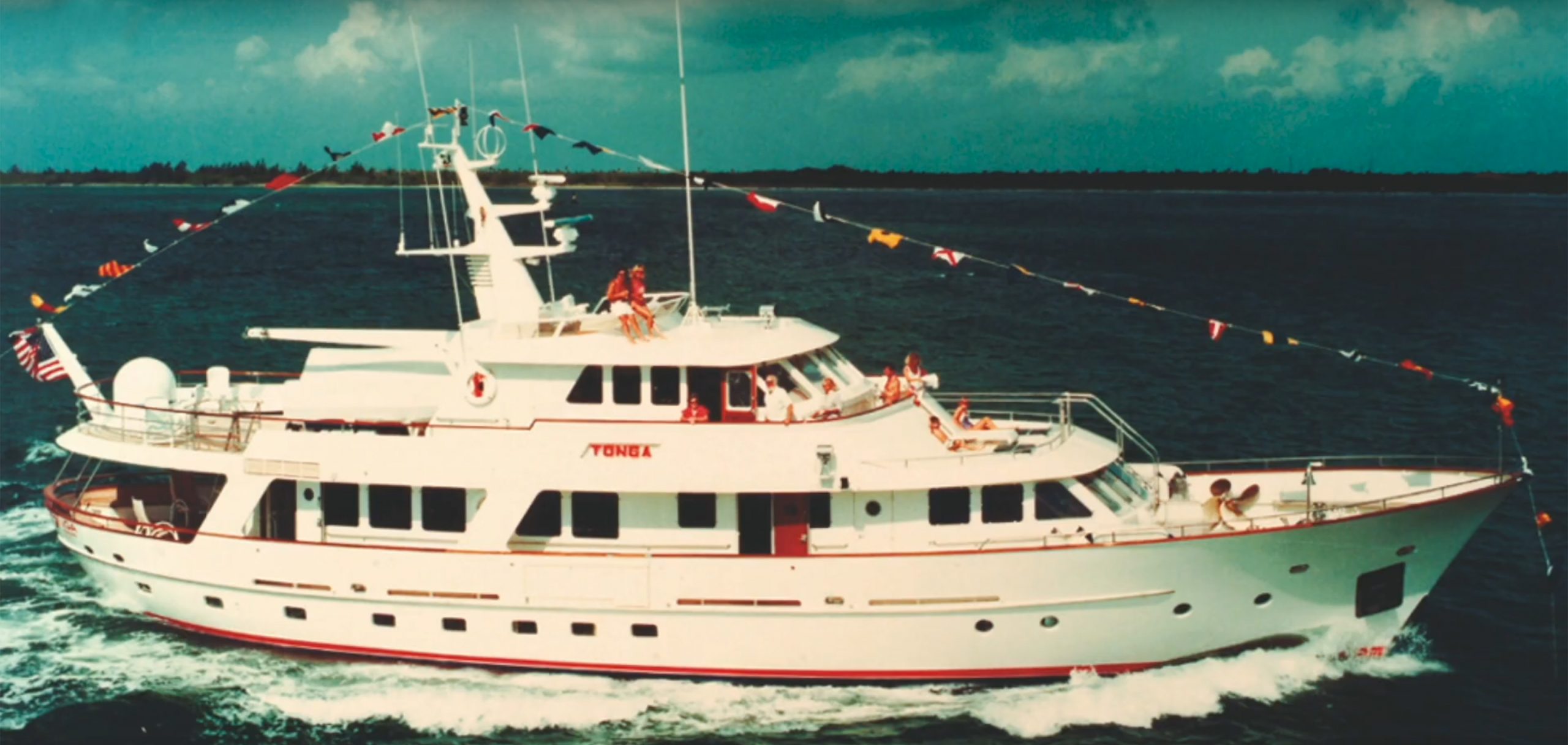 De Tonga was in 1985 het eerste superjacht van Hakvoort. (Foto Hakvoort Shipyard)