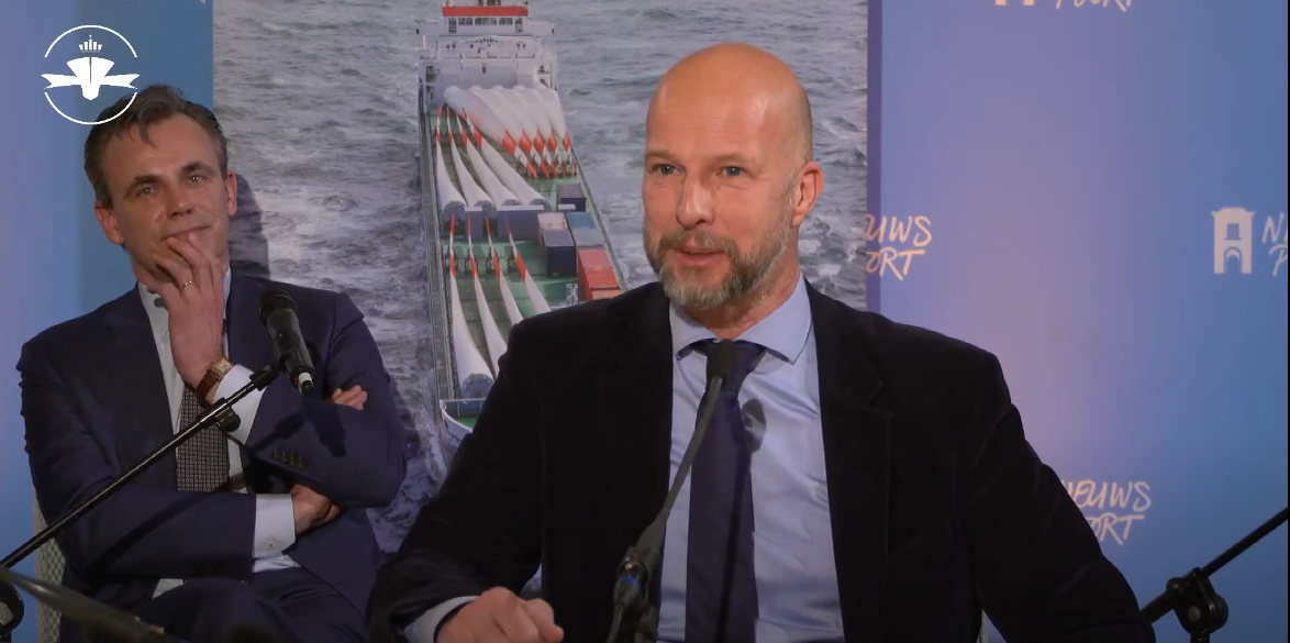 Tjeerd de Groot (D66) sprak over veiligheid in de scheepvaart.