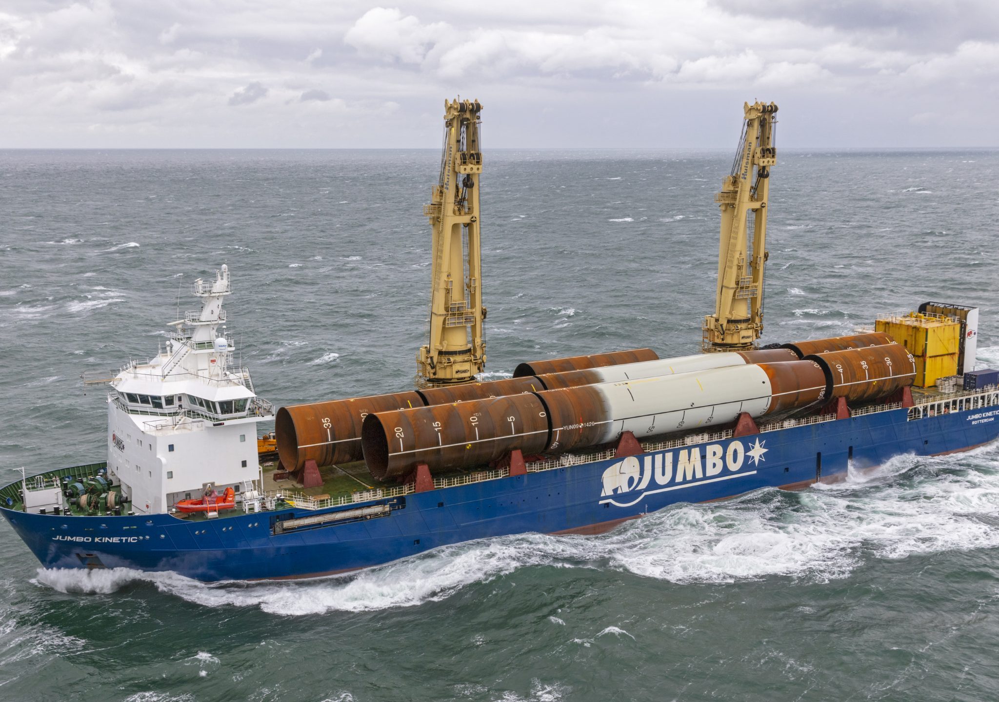 De Kinetic van Jumbo is ook onderdeel van de nieuwe samengestelde vloot (Foto Jumbo Shipping)