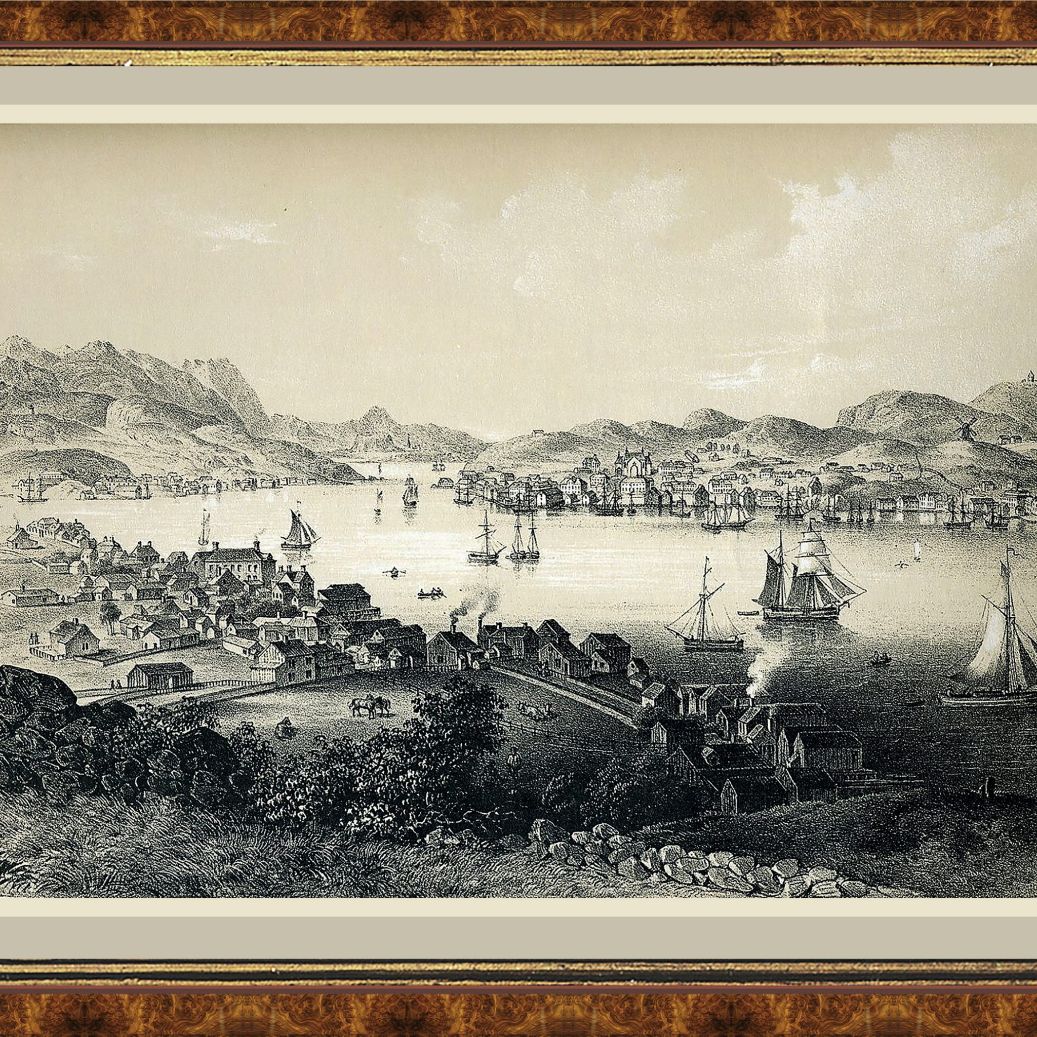 Christiansund in Noorwegen was al vroeg een welvarende havenstad, mede dankzij het stapelrecht dat deze stad bezat.