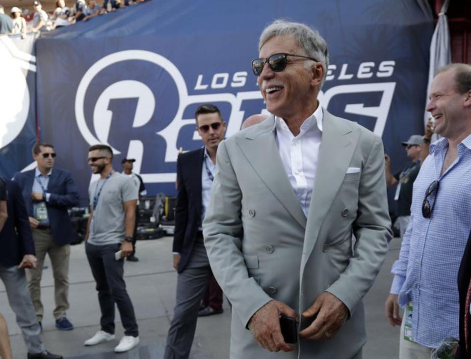 Stan Kroenke is de eigenaar van onder meer de LA Rams, een van de grootste American Football-teams. (Foto LA Rams)