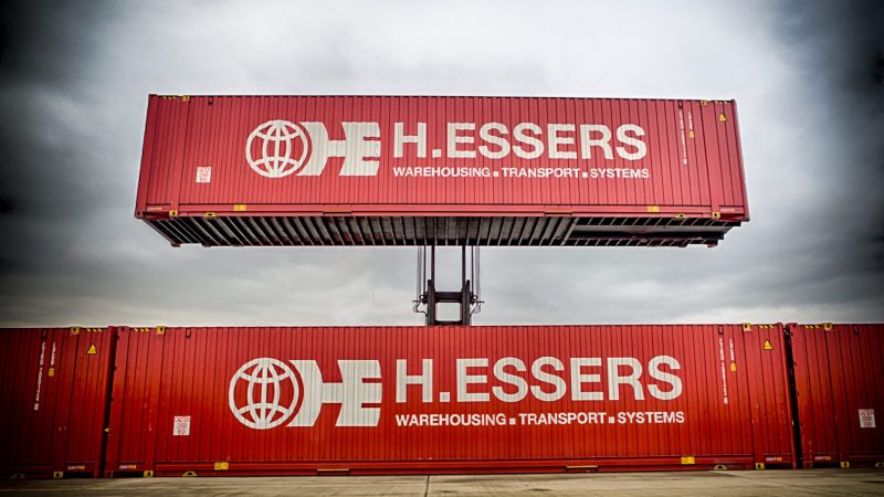 Containers van H.Essers. (Foto Archief Schuttevaer)
