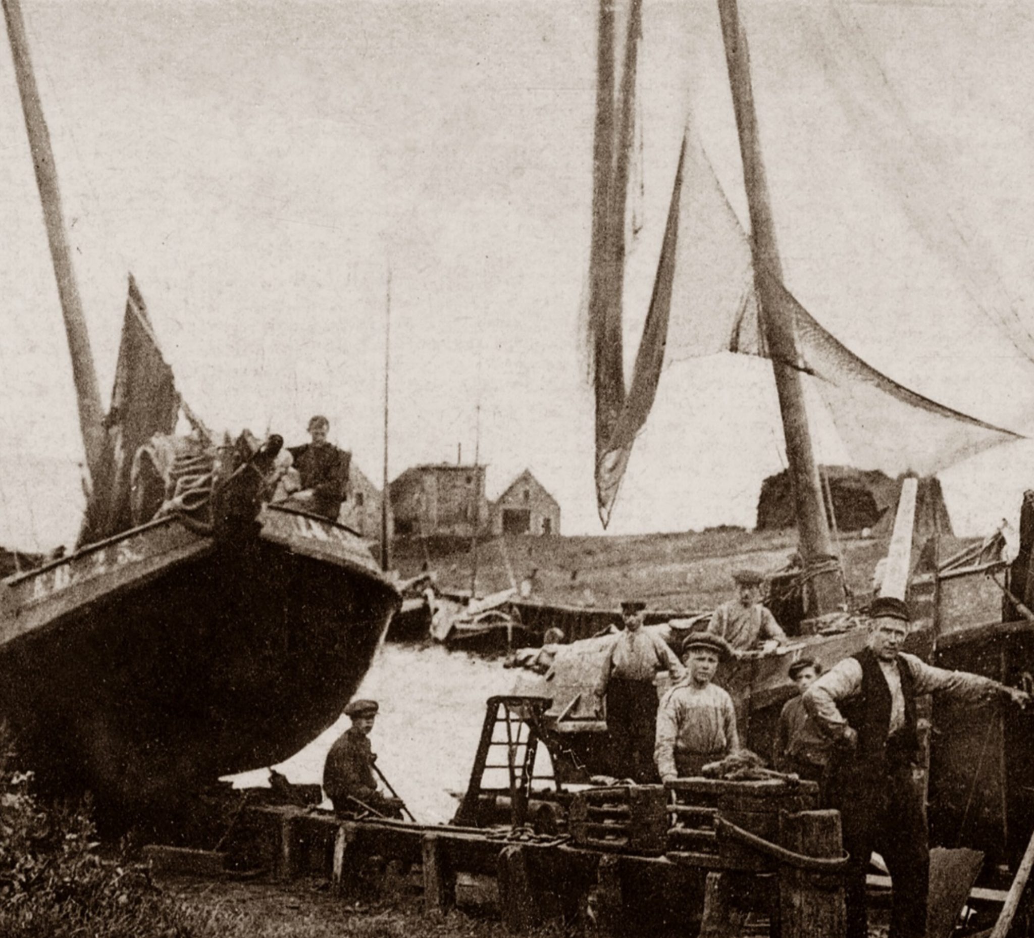 Sijbrand Balk begon in 1798 Balk Shipyard in Elburg. (Foto’s Balk Shipyard)