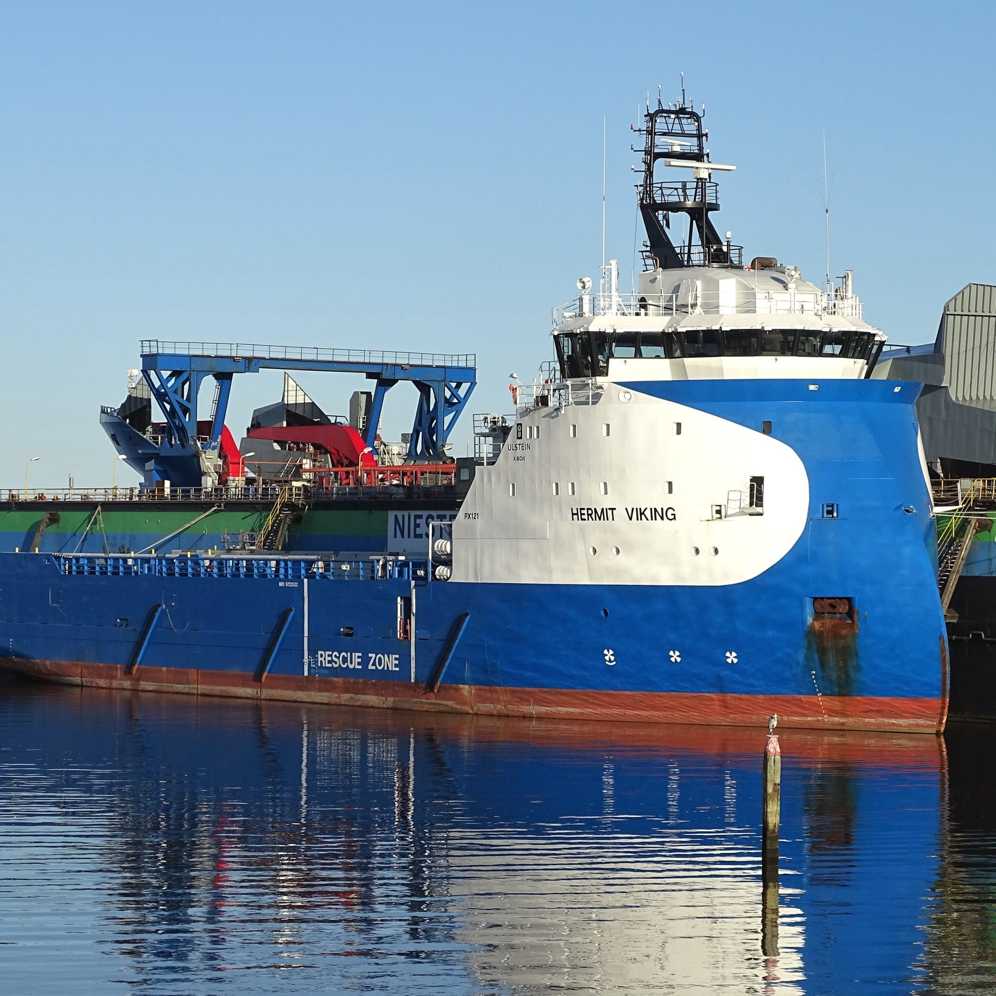 Wagenborg Offshore heeft de Hermit Viking aangekocht. (Foto Frits Olinga)