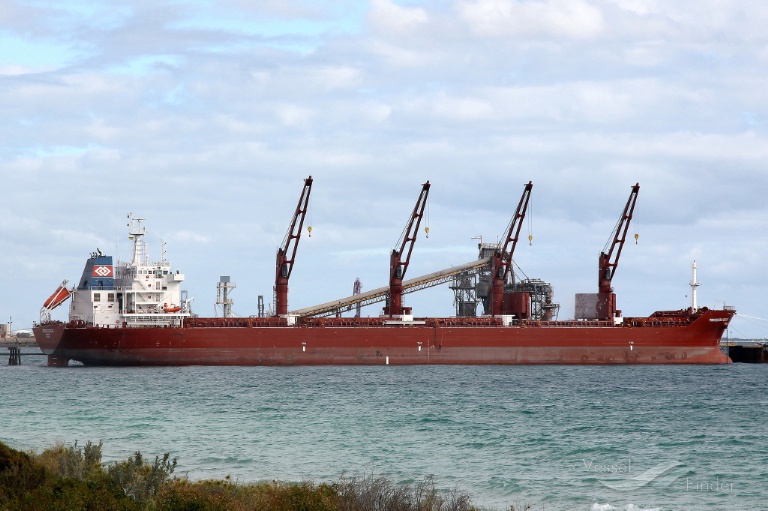 Het Maltees vrachtschip Julietta D. is aan het zinken voor de kust bij IJmuiden