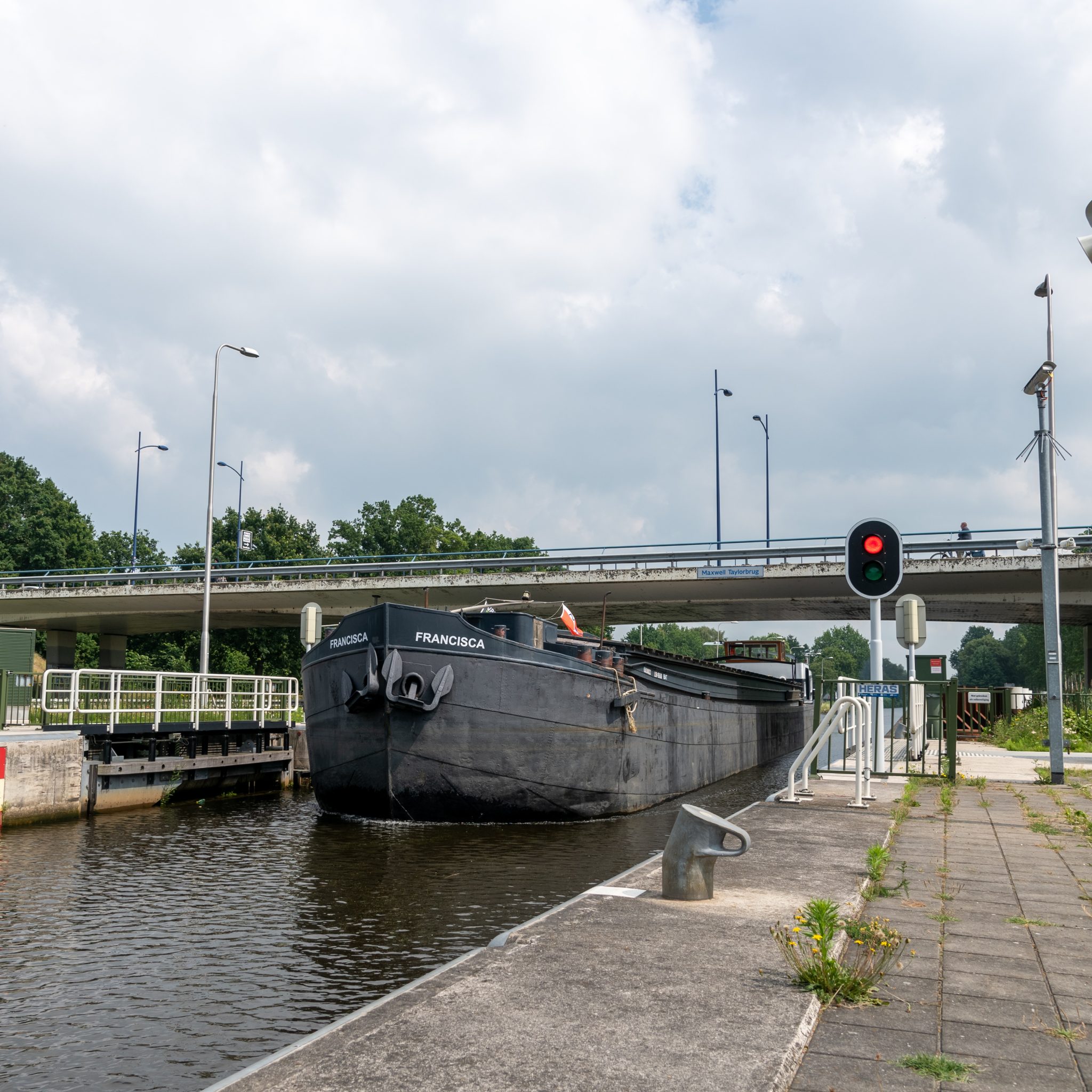 De Maxwell Taylorbrug in Veghel. (Foto Rijkswaterstaat)