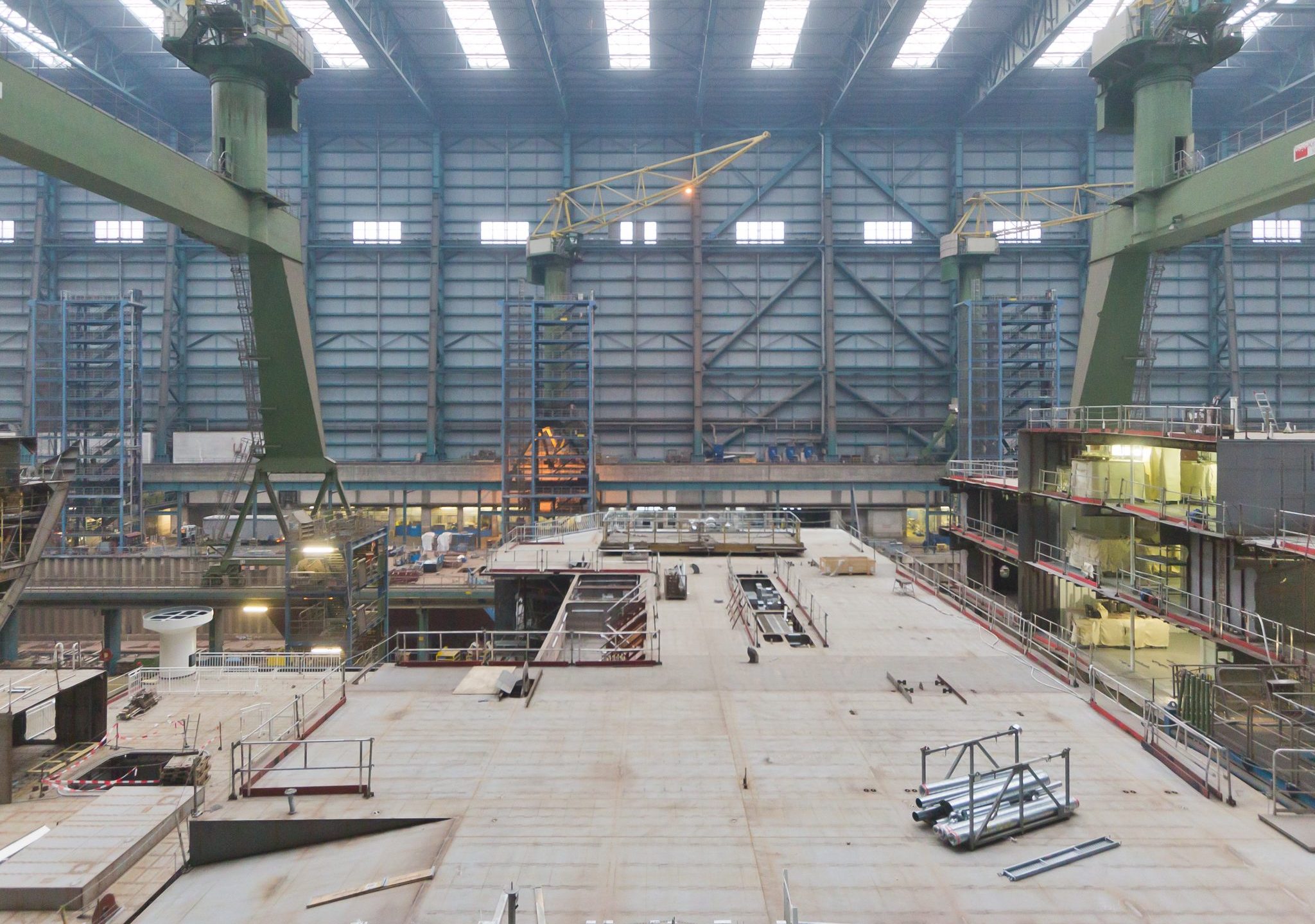 Meyer Werft in Papenburg. (Foto Raimond Spekking/Wikimedia Commons)