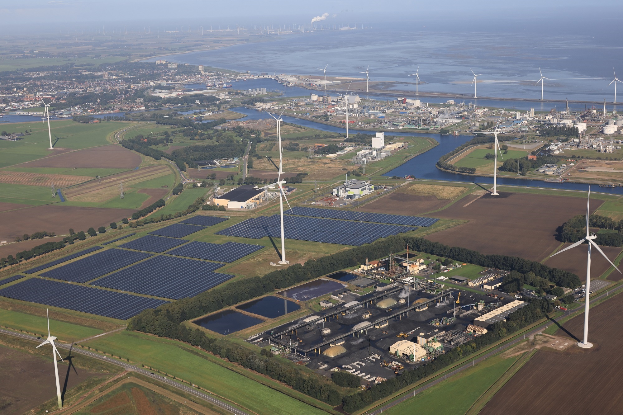 Groningen Seaports behaalde in 2021 bijna opnieuw recordcijfers. (Foto Groningen Seaports)