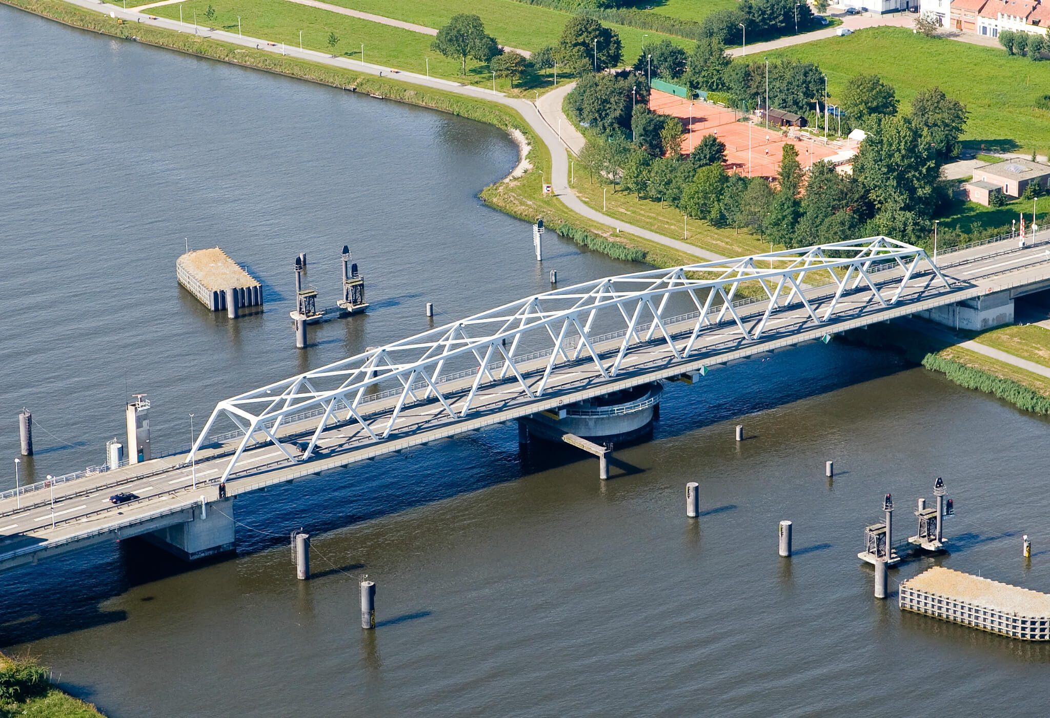 Dit weekend is er ook een stremming van de draaibrug. (Foto Rijkswaterstaat)