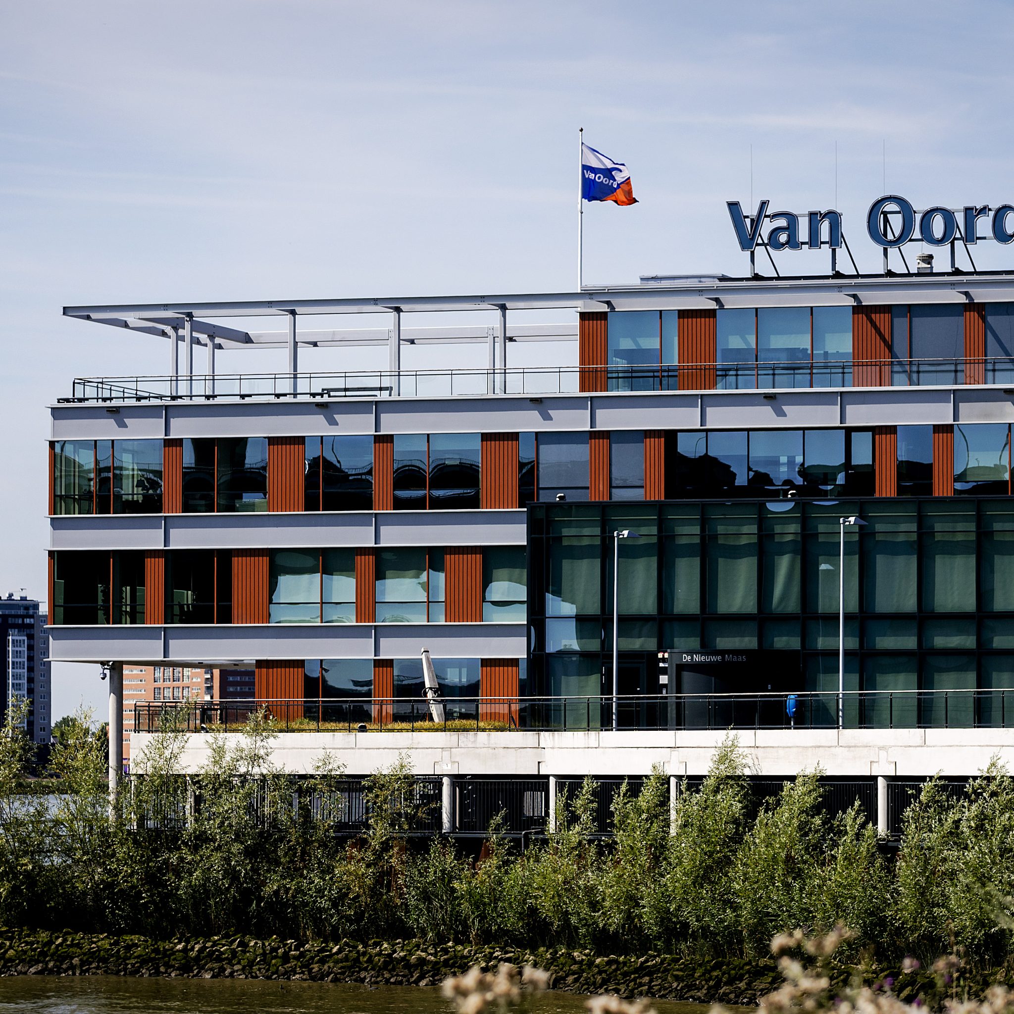 Het hoofdkantoor van Van Oord is gevestigd in Rotterdam. (Foto ANP)
