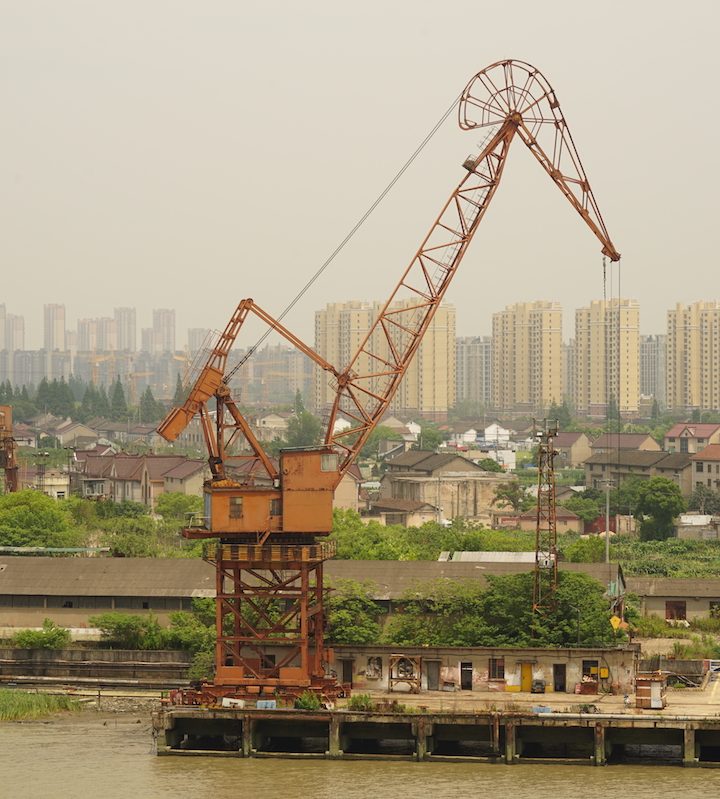 Industrieel erfgoed in Shanghai.