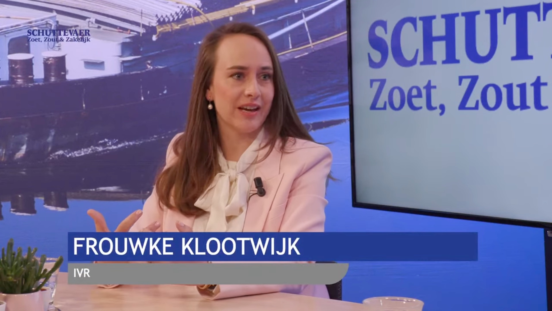 Frouwke Klootwijk is secretaris-generaal bij de IVR. (Beeld uit uitzending)