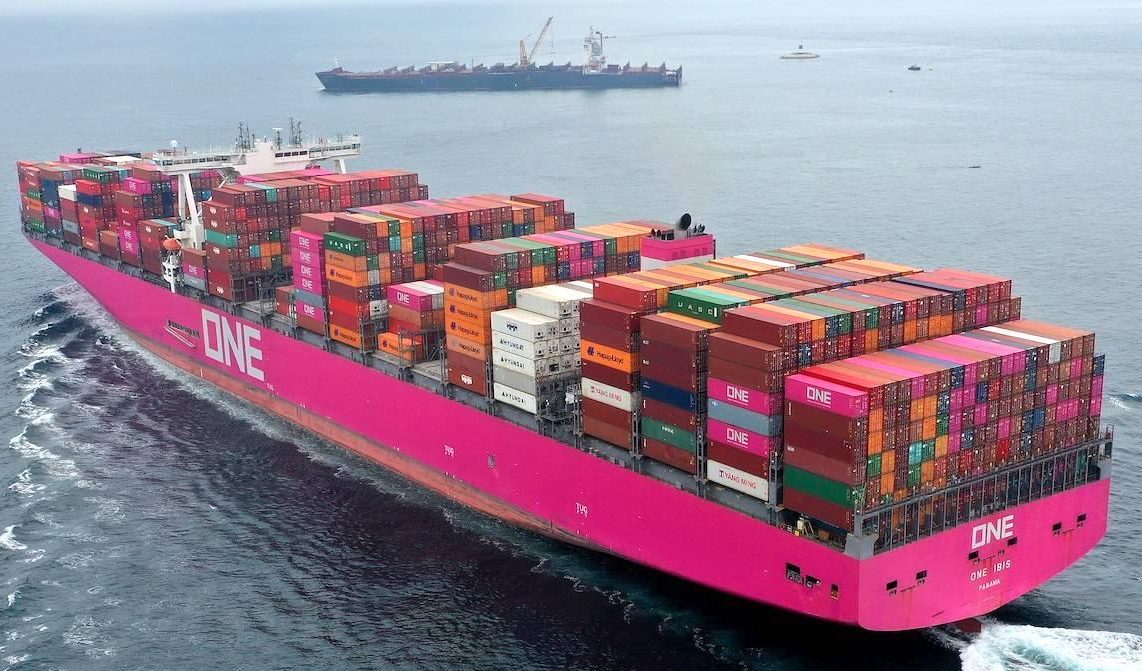 ONE vervoert geen containers meer naar de Russische havens van Sint-Petersburg en het aan de Zwarte Zee gelegen Novorossiejsk. (Foto ONE)