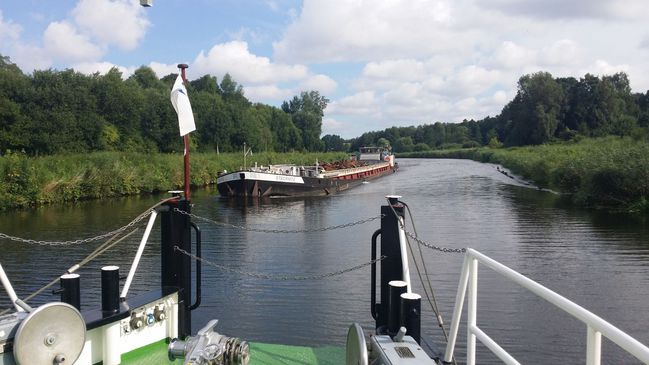Het Elbe – Lübeckkanaal bij Büssau. (Foto WNA/WSV)