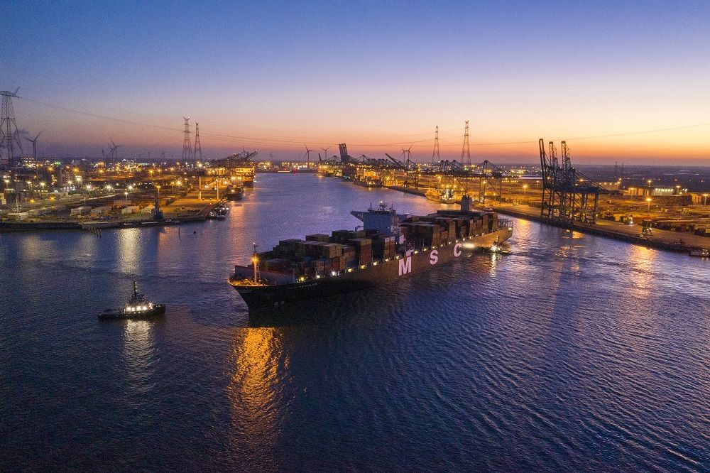 Antwerpen onderstreept het belang van de fusie met Zeebrugge. (Foto Port of Antwerp)