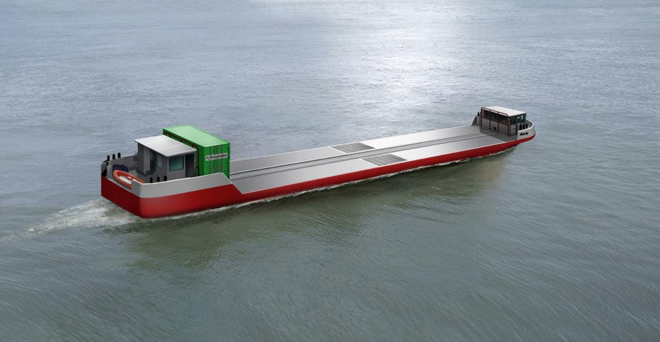 Het Europese innovatieproject Flagships laat kleine waterstofschepen varen over de Seine. (Beeld CFT)