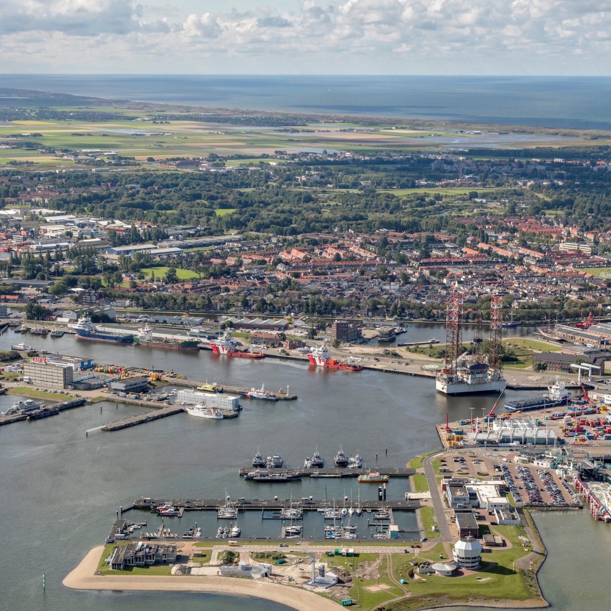 Panteia deed onderzoek naar Port of Den Helder in opdracht van de gemeenteraad. (Foto Port of Den Helder)