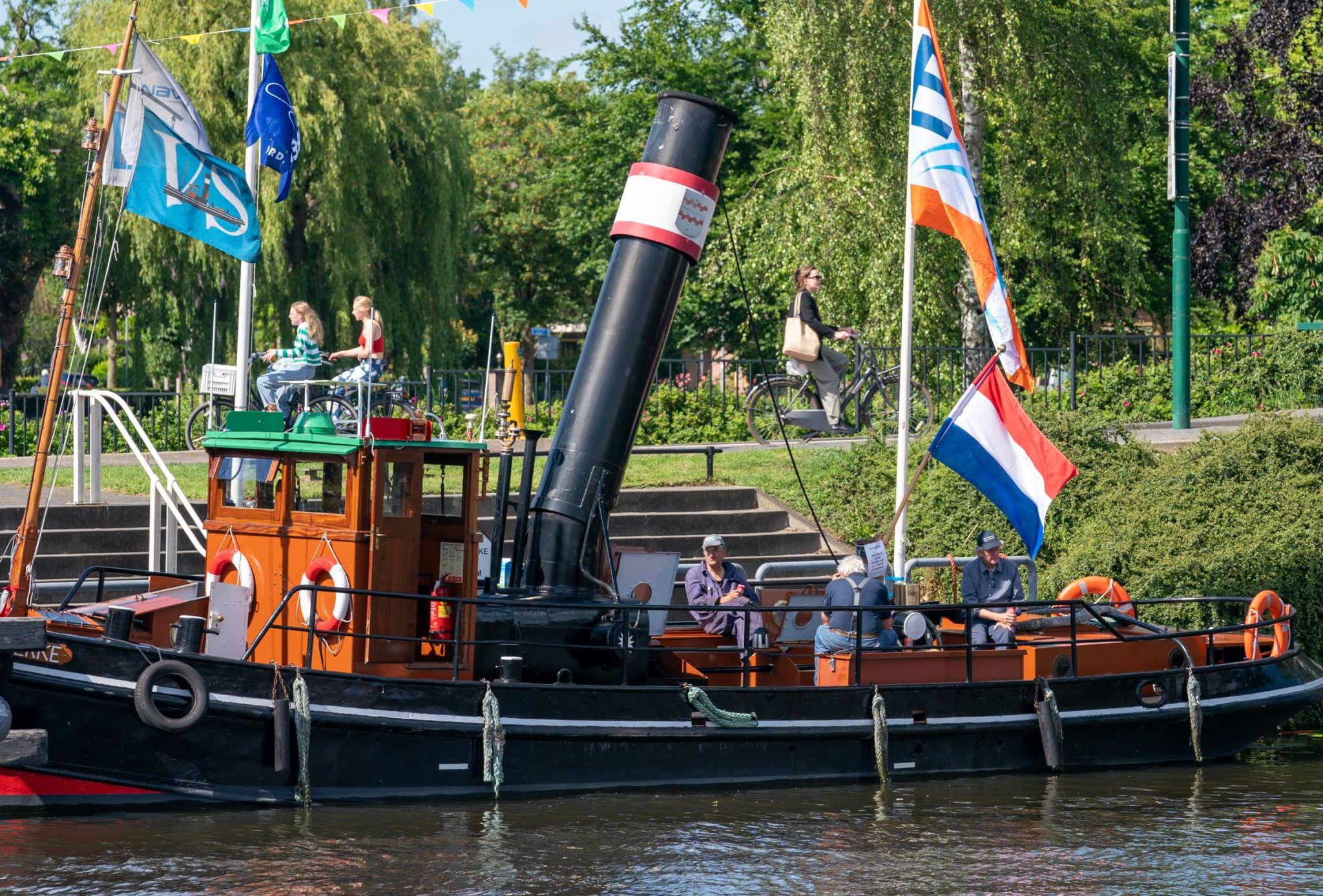 Groot feest tijdens de Havendagen in Woerden op 9, 10 en 11 juni. (Foto's Thijs Rooimans)