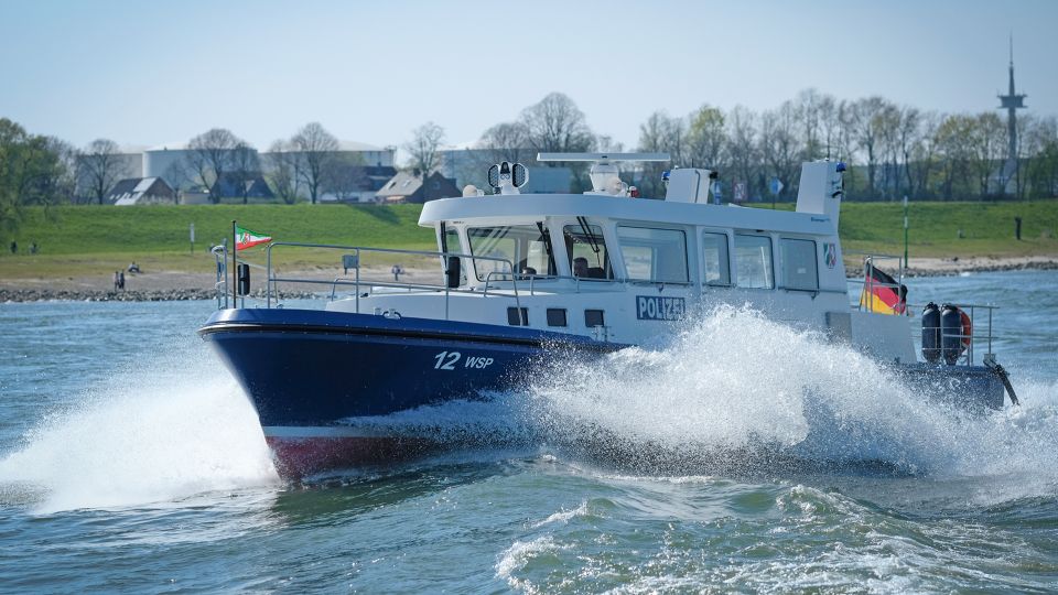 Patrouilleboot van de WSP Duisburg (foto: WSP)