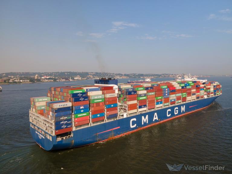 CMA CGM zet giga schip CMA CGM Argentina in op route tussen Japan en Centraal- en Zuid-Amerika