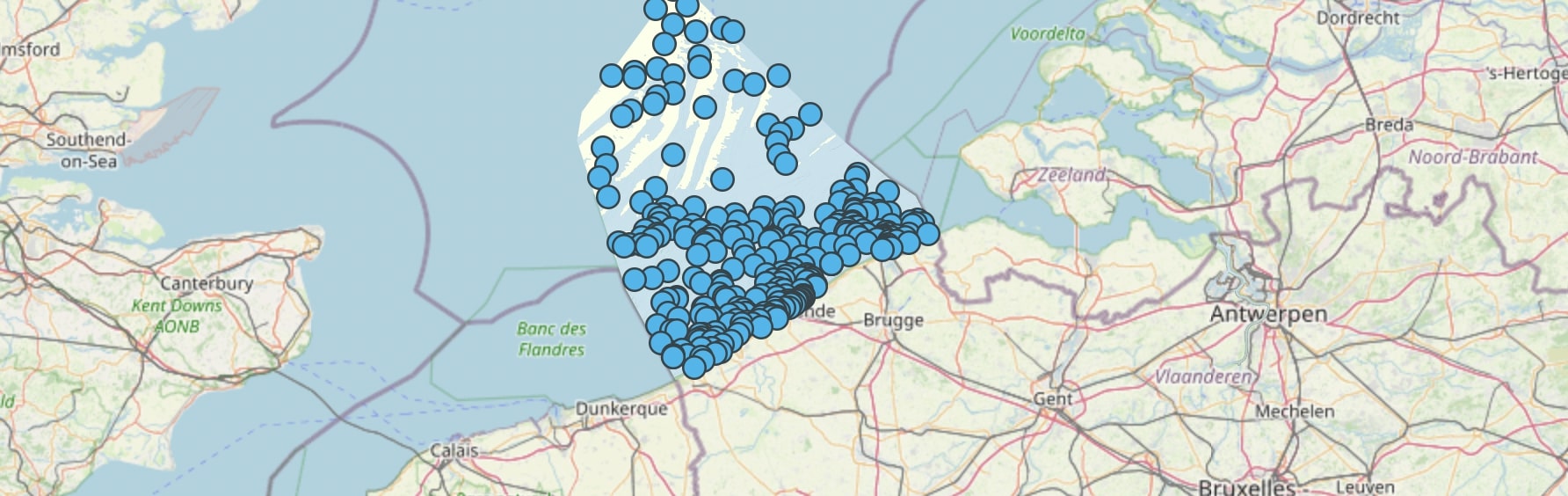 Bodem Belgische Noordzee ligt bezaaid met scheepswrakken en oorlogsvliegtuigen