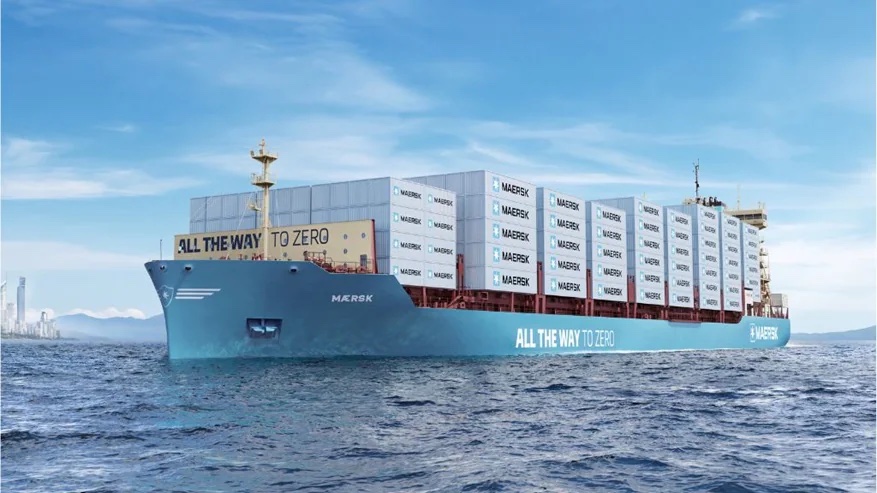 Maersk heeft nu 25 methanolschepen in bestelling.