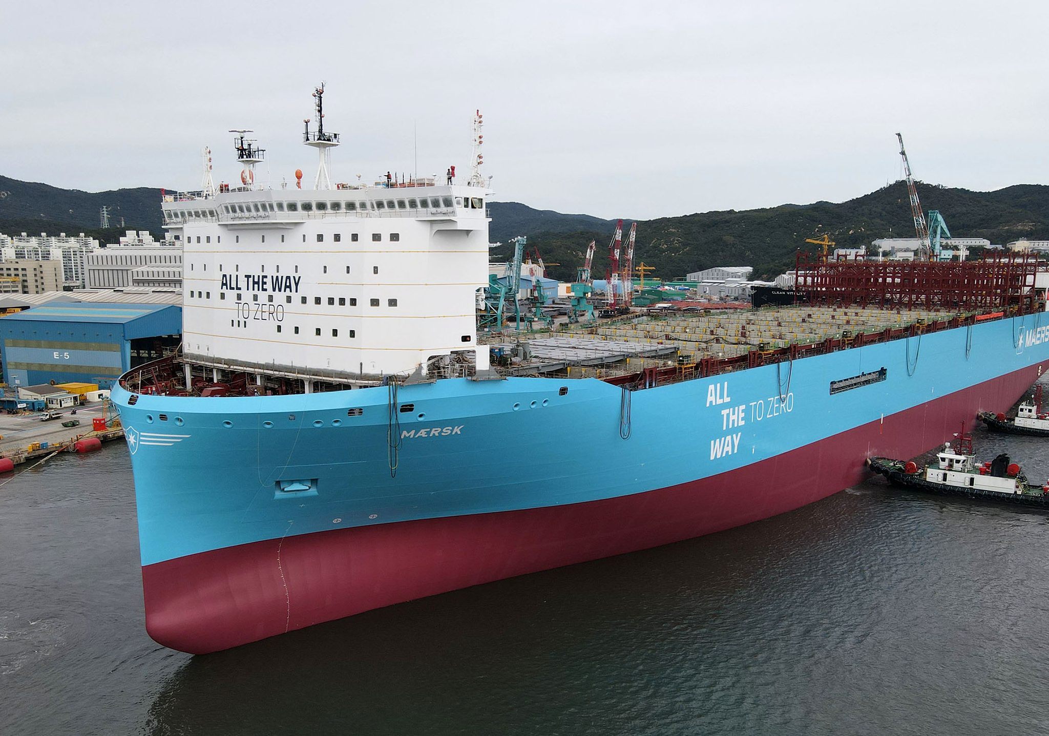 Maersk methanol schip