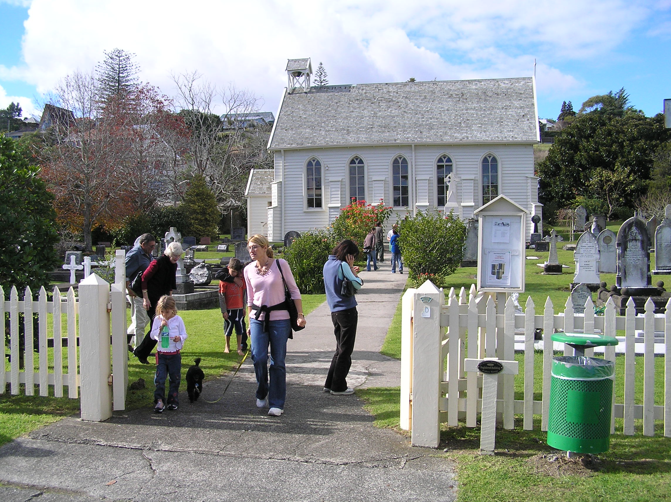 De Anglicaanse Christ Church, de oudste kerk van Nieuw-Zeeland.