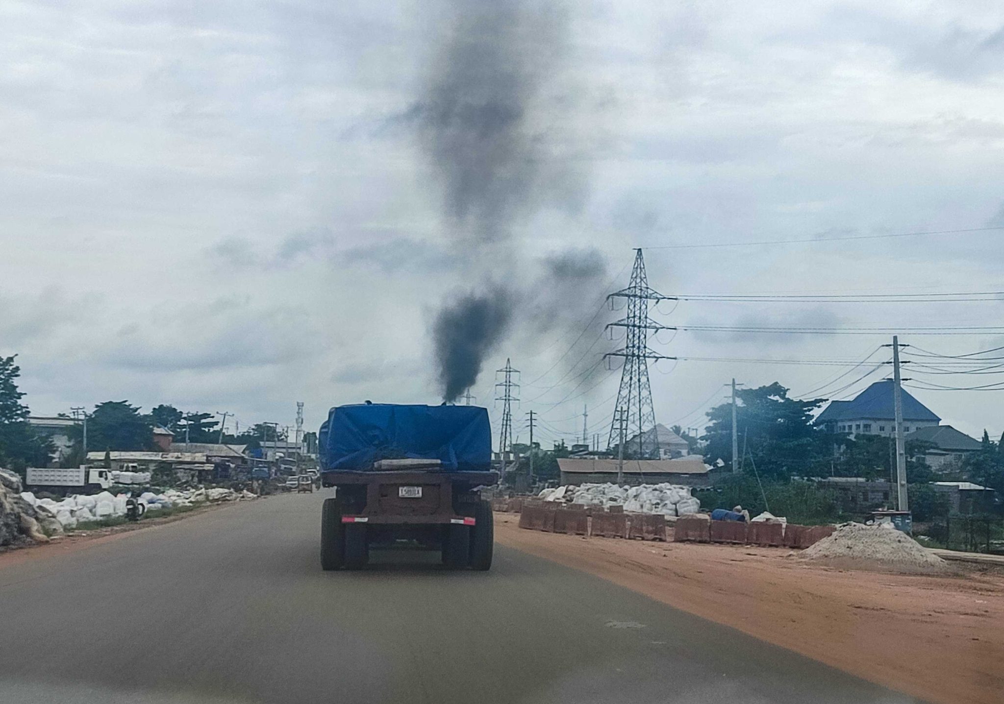 Luchtvervuiling in Nigeria